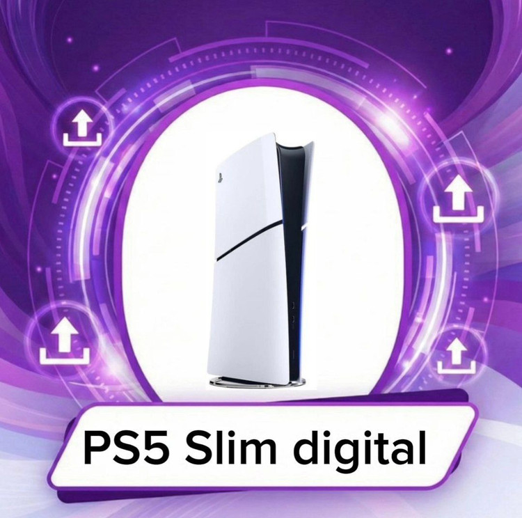 کنسول بازی سونی مدل PlayStation 5 Slim Digital Edition ظرفیت یک ترابایت ریجن 2016 اروپا