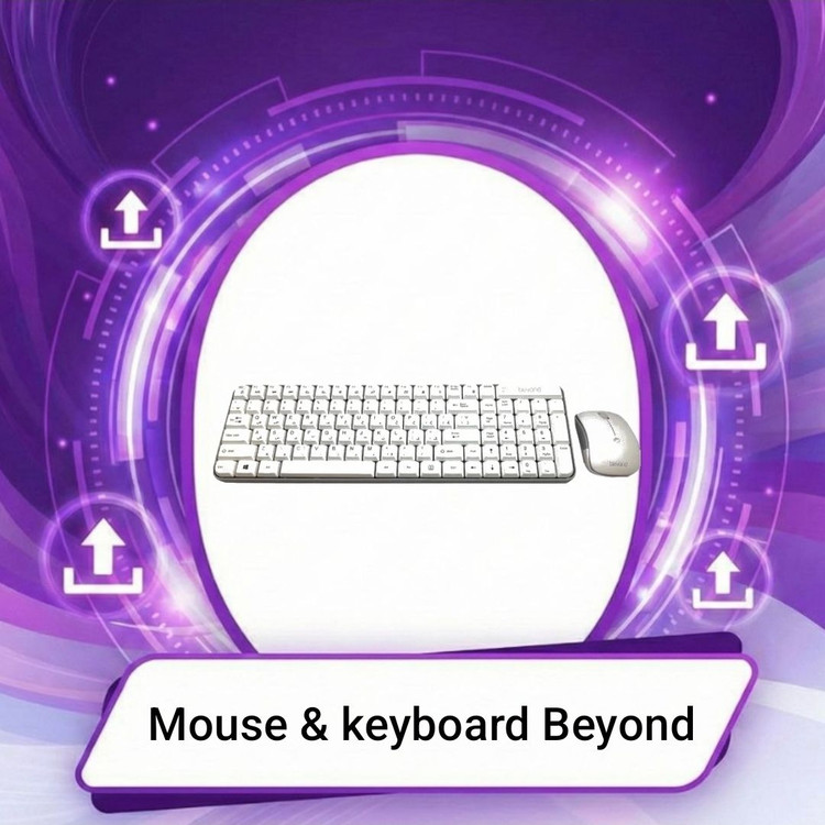 ست ماوس و کیبورد بیاند مدل BMK-2261RF بی سیم