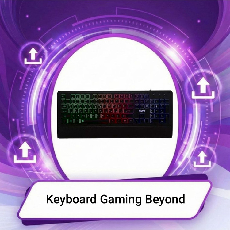 کیبورد گیمینگ فراسو مدل BK-7210RGB با سیم