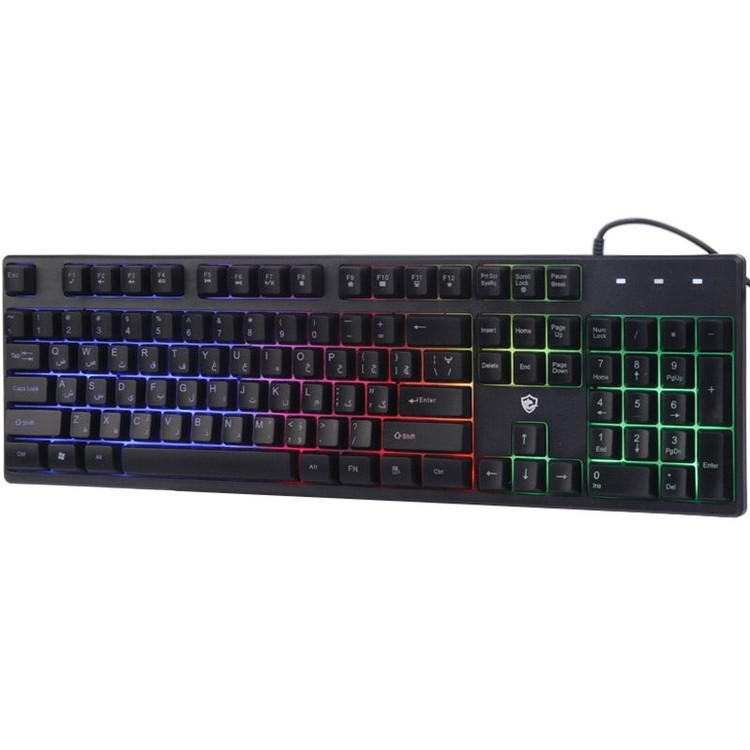 کیبورد گیمینگ فراسو مدل BK-7210RGB با سیم