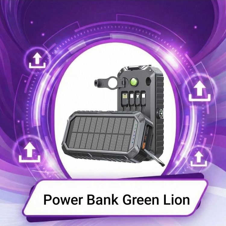 پاوربانک گرین لاین مدل Solar Mate ظرفیت 20000 میلی آمپر ساعت