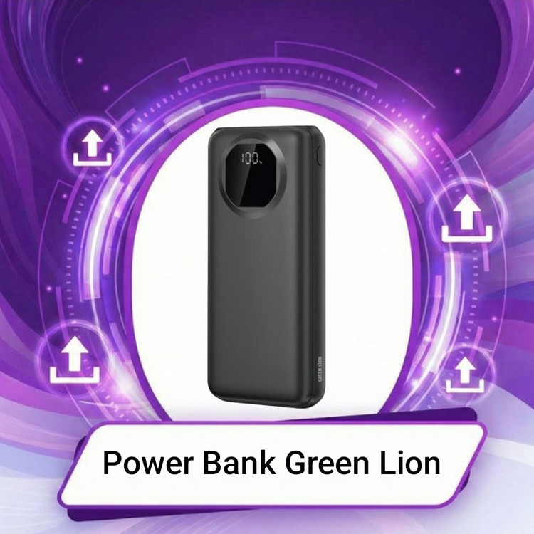 پاوربانک گرین لاین مدل Nairo ظرفیت 10000 میلیآمپر ساعت