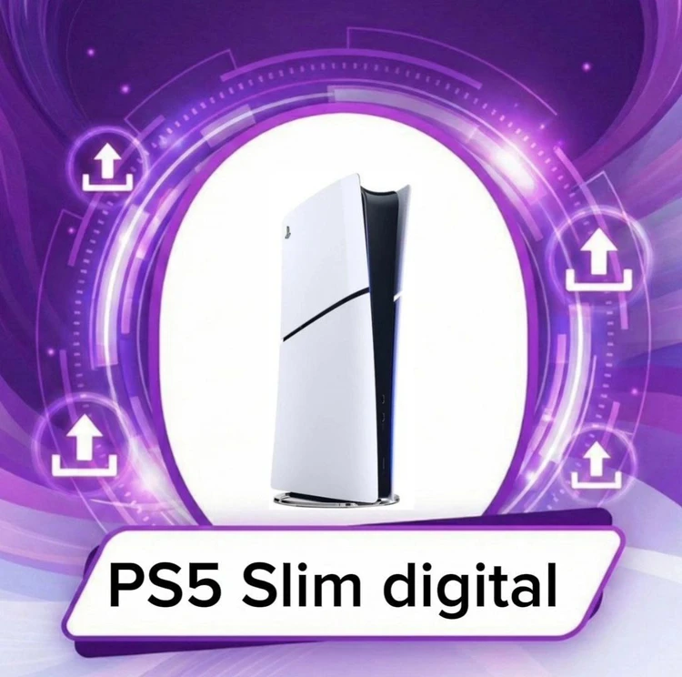 PS5 slim digital edition 2116 EUP825 gig